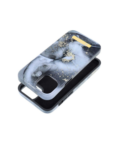 FORCELL F-PROTECT Coque Mirage compatible avec MagSafe pour IPHONE 15 Plus marble mist