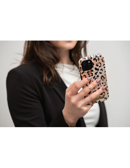 FORCELL F-PROTECT Coque Mirage compatible avec MagSafe pour IPHONE 15 Pro Max wild panther