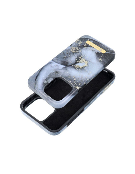FORCELL F-PROTECT Coque Mirage compatible avec MagSafe pour IPHONE 15 Pro Max marble mist