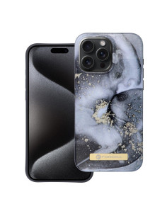 FORCELL F-PROTECT Coque Mirage compatible avec MagSafe pour IPHONE 15 Pro Max marble mist 2