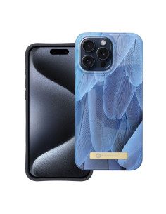 FORCELL F-PROTECT Coque Mirage compatible avec MagSafe pour IPHONE 15 Pro Max blue bird 2