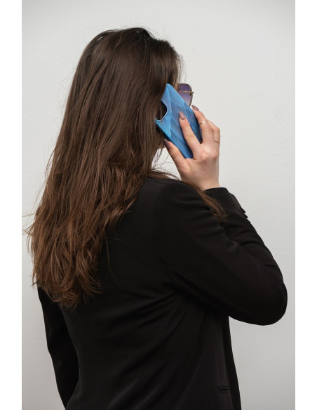 FORCELL F-PROTECT Coque Mirage compatible avec MagSafe pour IPHONE 15 Pro Max blue bird