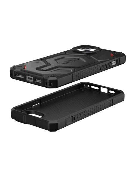 Coque ( UAG ) Urban Armor Gear Monarch Pro pour IPHONE 15 PLUS compatible avec MagSafe kevlar noir