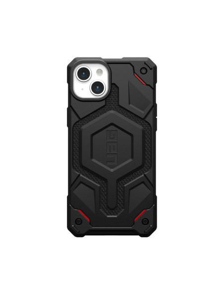 Coque ( UAG ) Urban Armor Gear Monarch Pro pour IPHONE 15 PLUS compatible avec MagSafe kevlar noir