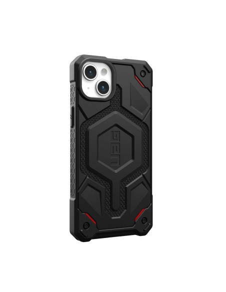 Coque ( UAG ) Urban Armor Gear Monarch Pro pour IPHONE 15 PLUS compatible avec MagSafe kevlar noir