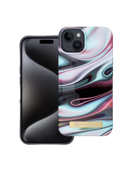FORCELL F-PROTECT Mirage case compatible with MagSafe for IPHONE 14 glow