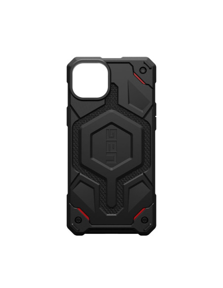 Coque ( UAG ) Urban Armor Gear Monarch Pro pour IPHONE 15 PLUS compatible avec MagSafe kevlar noir