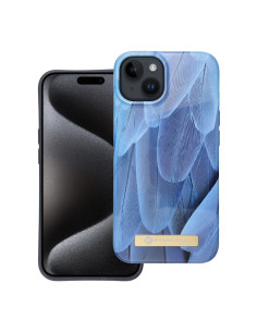 FORCELL F-PROTECT Coque Mirage compatible avec MagSafe pour IPHONE 14 blue bird 2