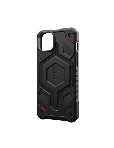 Coque ( UAG ) Urban Armor Gear Monarch Pro pour IPHONE 15 PLUS compatible avec MagSafe kevlar noir