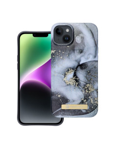 FORCELL F-PROTECT Coque Mirage compatible avec MagSafe pour IPHONE 14 Plus marble mist 2