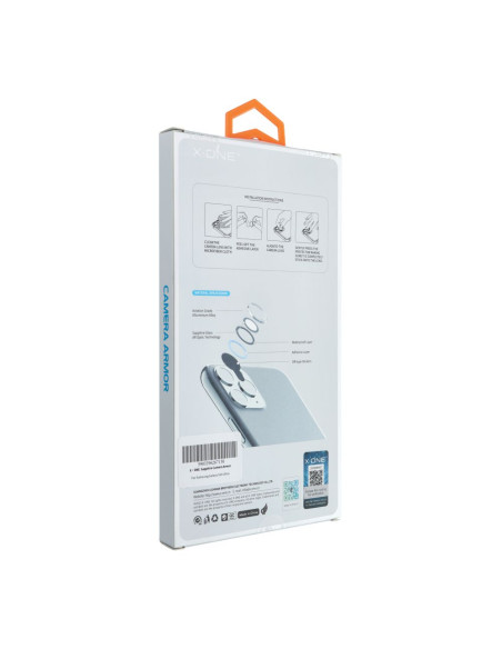 Verre trempé X-ONE pour objectif de caméra Camera Armor - pour Samsung Galaxy S24 Ultra