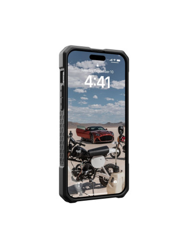 Coque ( UAG ) Urban Armor Gear Monarch Pro pour IPHONE 15 PLUS compatible avec MagSafe fibre de carbone