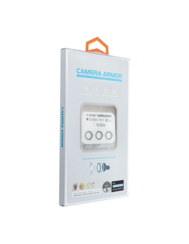 Verre trempé X-ONE pour objectif de caméra Camera Armor - pour Samsung Galaxy S24 Plus