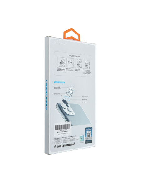 Verre trempé X-ONE pour objectif de caméra Camera Armor - pour Samsung Galaxy S24 Plus