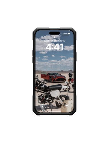 Coque ( UAG ) Urban Armor Gear Monarch Pro pour IPHONE 15 PLUS compatible avec MagSafe fibre de carbone