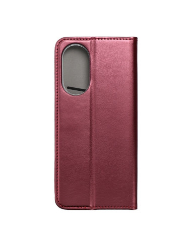 Etui Smart Magneto pour OPPO A58 bordeaux