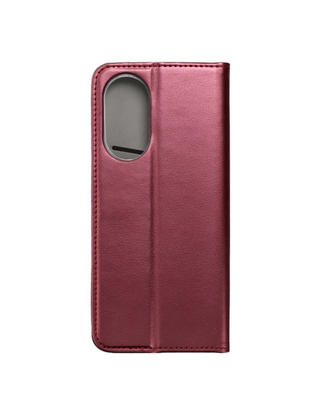 Etui Smart Magneto pour OPPO A58 bordeaux