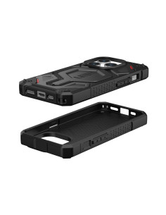 ( UAG ) Urban Armor Gear Monarch Pro for IPHONE 15 PRO compatible with MagSafe kevlar black 2