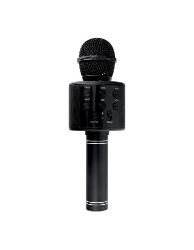 Microphone karaoké multimédia CR58 noir