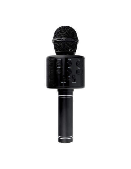 Microphone karaoké multimédia CR58 noir