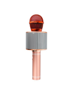 Microphone karaoké multimédia CR58 or rose 2