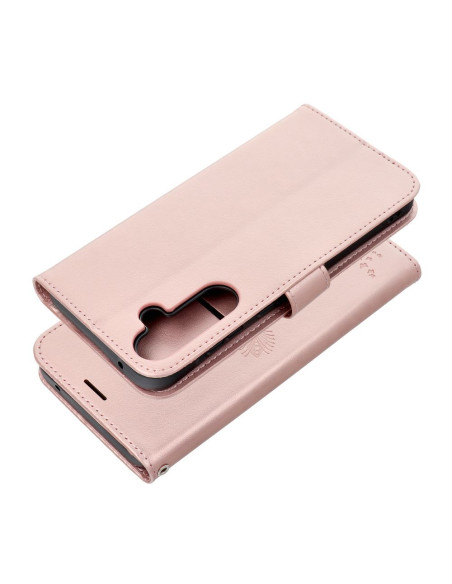 Etui MEZZO Book pour SAMSUNG A55 5G arbre or rose