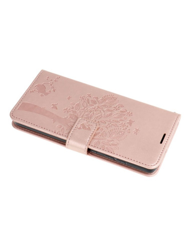 Etui MEZZO Book pour SAMSUNG A55 5G arbre or rose