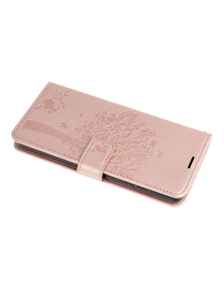 Etui MEZZO Book pour SAMSUNG A55 5G arbre or rose