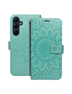 Etui MEZZO Book pour SAMSUNG A55 5G mandala vert