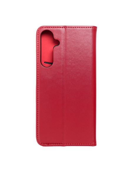 Étui en cuir SMART PRO pour SAMSUNG A55 5G bordeaux