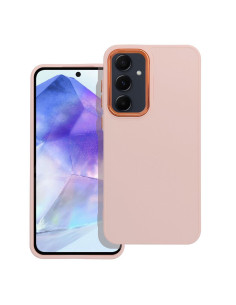 Coque FRAME pour SAMSUNG A55 5G rose poudré