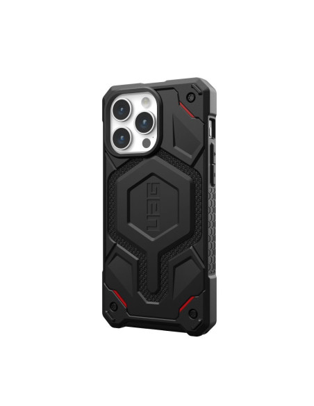( UAG ) Urban Armor Gear Monarch Pro for IPHONE 15 PRO MAX compatible with MagSafe kevlar black