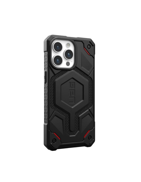 ( UAG ) Urban Armor Gear Monarch Pro for IPHONE 15 PRO MAX compatible with MagSafe kevlar black