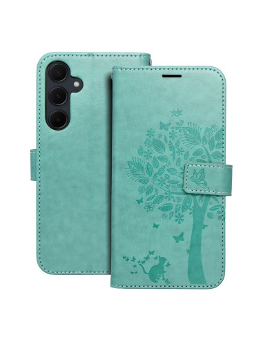 Etui MEZZO Book pour SAMSUNG A35 5G arbre vert