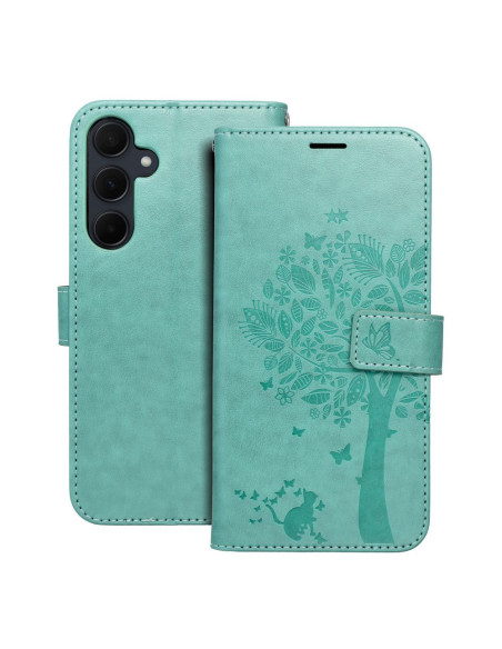 Etui MEZZO Book pour SAMSUNG A35 5G arbre vert