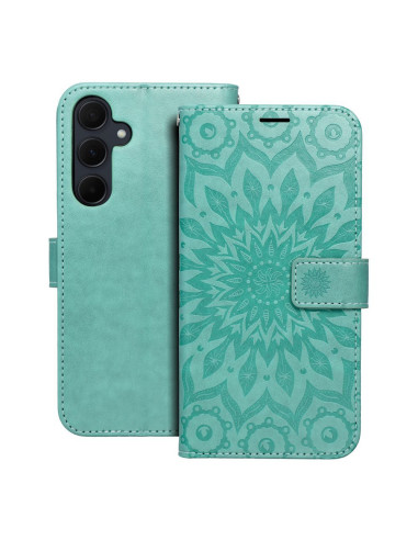 Etui MEZZO Book pour SAMSUNG A35 5G mandala vert