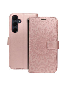Etui MEZZO Book pour SAMSUNG A35 5G mandala or rose