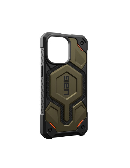 ( UAG ) Urban Armor Gear Monarch Pro for IPHONE 15 PRO MAX compatible with MagSafe kevlar element green