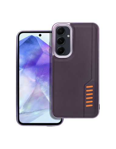 MILANO Coque pour SAMSUNG A35 5G violet foncé