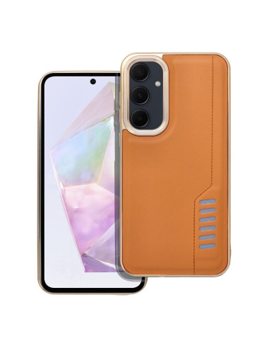 MILANO Coque pour SAMSUNG A35 5G marron