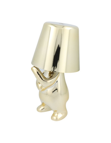 Lampe de nuit sur pied GOLD MAN Art Deco (modèle 3) MLTL