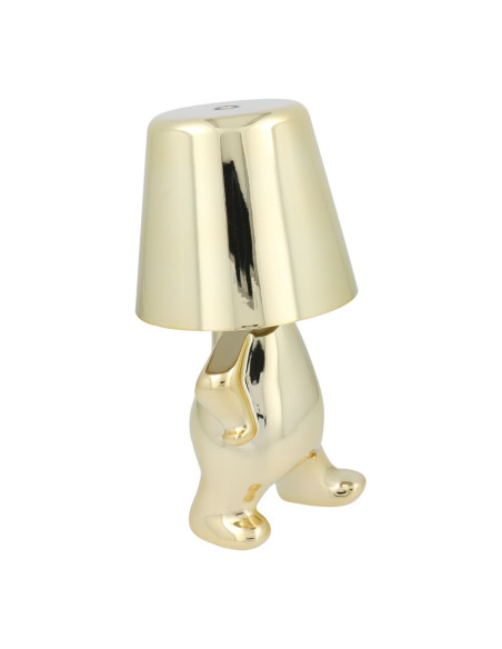 Lampe de nuit sur pied Art Deco GOLD MAN (modèle 1) MLTL