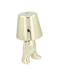 Lampe de nuit sur pied Art Deco GOLD MAN (motif 8) MLTL 2