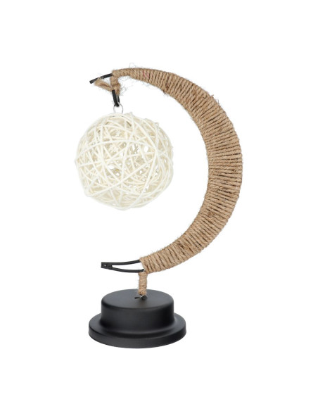 Lampe de chevet Art déco boule croissant (modèle 1) EID