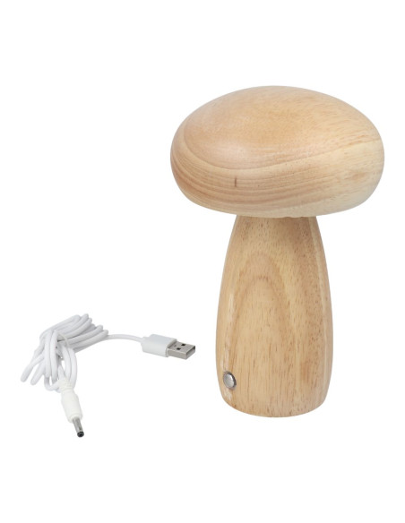GRZYBEK Art Deco lampe de chevet bois MTWTHN