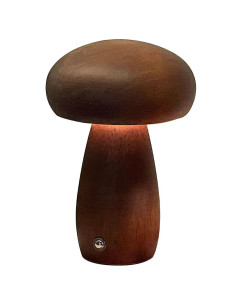 GRZYBEK Lampe de chevet Art déco marron MTWTHN