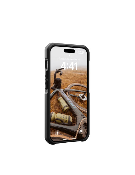Coque (UAG) Urban Armor Gear Metropolis LT compatible avec MagSafe pour IPHONE 15 PRO kevlar olive