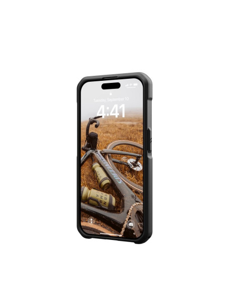 Coque (UAG) Urban Armor Gear Metropolis LT compatible avec MagSafe pour IPHONE 15 PRO kevlar olive
