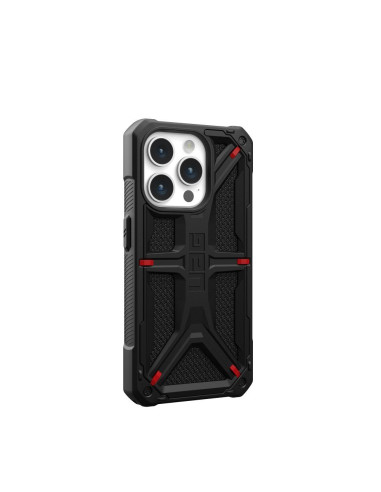 Coque (UAG) Urban Armor Gear Monarch pour IPHONE 15 PRO kevlar noir