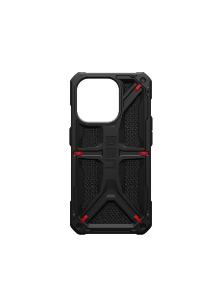 Coque (UAG) Urban Armor Gear Monarch pour IPHONE 15 PRO kevlar noir
